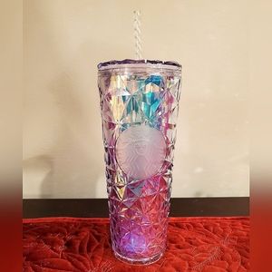 NEW Starbucks 2023 Holiday Diamond Prism Crystal Venti Cold Cup Tumbler💎✨